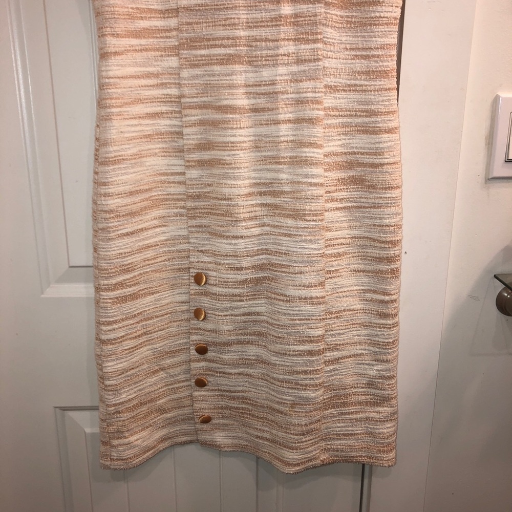 Sharagano Mock Turtleneck Tweed Dress - Picture 4 of 9